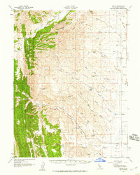Download a high-resolution, GPS-compatible USGS topo map for Fruto, CA (1959 edition)