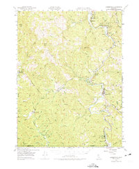 Download a high-resolution, GPS-compatible USGS topo map for Garberville, CA (1974 edition)