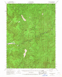 Download a high-resolution, GPS-compatible USGS topo map for Gasquet, CA (1968 edition)