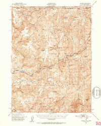Download a high-resolution, GPS-compatible USGS topo map for Gasquet, CA (1953 edition)