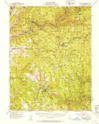 Download a high-resolution, GPS-compatible USGS topo map for Georgetown, CA (1949 edition)