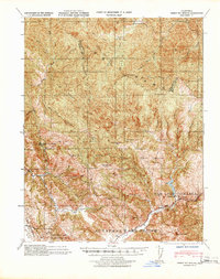 preview thumbnail of historical topo map of Santa Clara County, CA in 1940