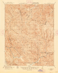 Download a high-resolution, GPS-compatible USGS topo map for Gilroy Hot Springs, CA (1948 edition)