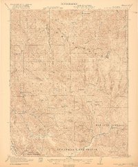 Download a high-resolution, GPS-compatible USGS topo map for Gilroy Hot Springs, CA (1921 edition)