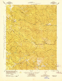 Download a high-resolution, GPS-compatible USGS topo map for Glenblair, CA (1943 edition)