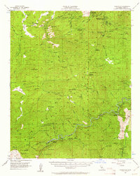 Download a high-resolution, GPS-compatible USGS topo map for Glennville, CA (1961 edition)