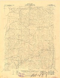 Download a high-resolution, GPS-compatible USGS topo map for Glennville, CA (1926 edition)