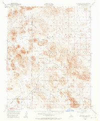 Download a high-resolution, GPS-compatible USGS topo map for Goldstone Lake, CA (1964 edition)
