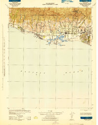 Download a high-resolution, GPS-compatible USGS topo map for Goleta, CA (1943 edition)