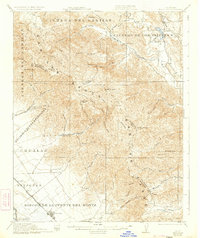 1921 Map of Gonzales, CA, 1934 Print