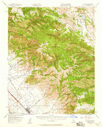 preview thumbnail of historical topo map of Gonzales, CA in 1957