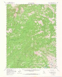 Download a high-resolution, GPS-compatible USGS topo map for Granite Chief, CA (1968 edition)