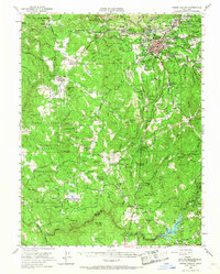 Download a high-resolution, GPS-compatible USGS topo map for Grass Valley, CA (1968 edition)