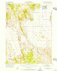 Download a high-resolution, GPS-compatible USGS topo map for Grasshopper Valley, CA (1955 edition)