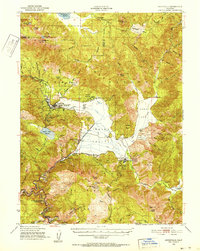 Download a high-resolution, GPS-compatible USGS topo map for Greenville, CA (1952 edition)