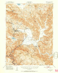 Download a high-resolution, GPS-compatible USGS topo map for Greenville, CA (1952 edition)