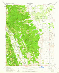 Download a high-resolution, GPS-compatible USGS topo map for Guinda, CA (1962 edition)