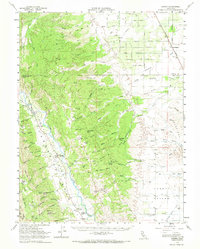 Download a high-resolution, GPS-compatible USGS topo map for Guinda, CA (1968 edition)