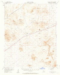Download a high-resolution, GPS-compatible USGS topo map for Halloran Spring, CA (1963 edition)