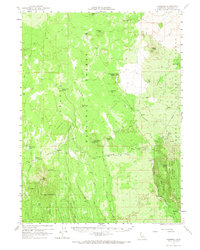 preview thumbnail of historical topo map of Siskiyou County, CA in 1961