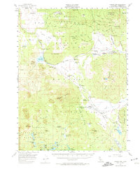 Download a high-resolution, GPS-compatible USGS topo map for Harvey Mtn, CA (1974 edition)
