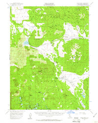 Download a high-resolution, GPS-compatible USGS topo map for Harvey Mtn, CA (1961 edition)