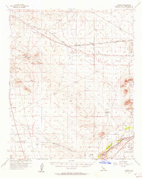 1956 Map of Hawes, 1957 Print