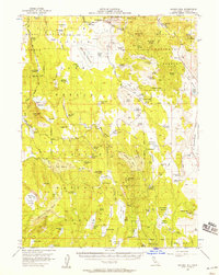 preview thumbnail of historical topo map of Lassen County, CA in 1956