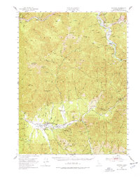 Download a high-resolution, GPS-compatible USGS topo map for Hayfork, CA (1977 edition)