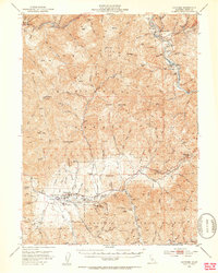Download a high-resolution, GPS-compatible USGS topo map for Hayfork, CA (1953 edition)