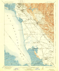 Download a high-resolution, GPS-compatible USGS topo map for Haywards, CA (1928 edition)