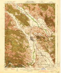 Download a high-resolution, GPS-compatible USGS topo map for Healdsburg, CA (1940 edition)