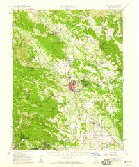 Download a high-resolution, GPS-compatible USGS topo map for Healdsburg, CA (1959 edition)