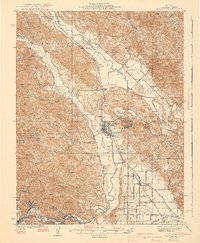 Download a high-resolution, GPS-compatible USGS topo map for Healdsburg, CA (1940 edition)