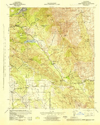 Download a high-resolution, GPS-compatible USGS topo map for Hemet Reservoir, CA (1943 edition)