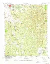 Download a high-resolution, GPS-compatible USGS topo map for Hemet, CA (1973 edition)