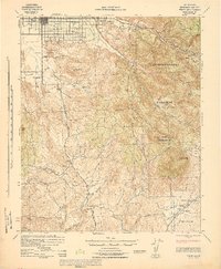 Download a high-resolution, GPS-compatible USGS topo map for Hemet, CA (1943 edition)