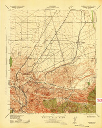Download a high-resolution, GPS-compatible USGS topo map for Hesperia, CA (1942 edition)