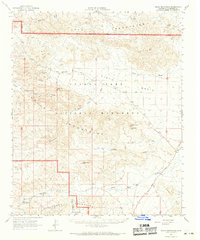 Download a high-resolution, GPS-compatible USGS topo map for Hexie Mountains, CA (1969 edition)