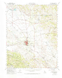 Download a high-resolution, GPS-compatible USGS topo map for Hollister, CA (1968 edition)