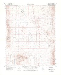 Download a high-resolution, GPS-compatible USGS topo map for Homer Mtn, CA (1975 edition)