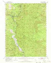 Download a high-resolution, GPS-compatible USGS topo map for Hoopa, CA (1972 edition)