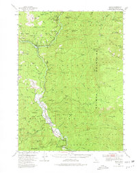 Download a high-resolution, GPS-compatible USGS topo map for Hoopa, CA (1980 edition)