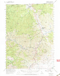 Download a high-resolution, GPS-compatible USGS topo map for Hornbrook, CA (1972 edition)
