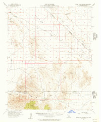 Download a high-resolution, GPS-compatible USGS topo map for Horse Thief Springs, CA (1957 edition)