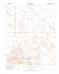 preview thumbnail of historical topo map of Inyo County, CA in 1956