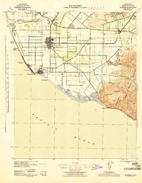 1943 Map of Hueneme