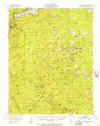 Download a high-resolution, GPS-compatible USGS topo map for Huntington Lake, CA (1957 edition)