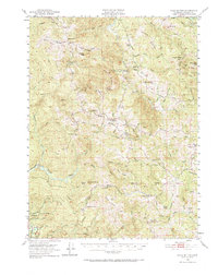 preview thumbnail of historical topo map of Humboldt County, CA in 1950