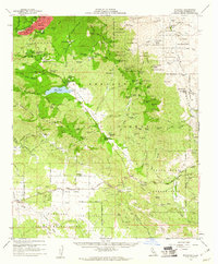 Download a high-resolution, GPS-compatible USGS topo map for Idyllwild, CA (1961 edition)